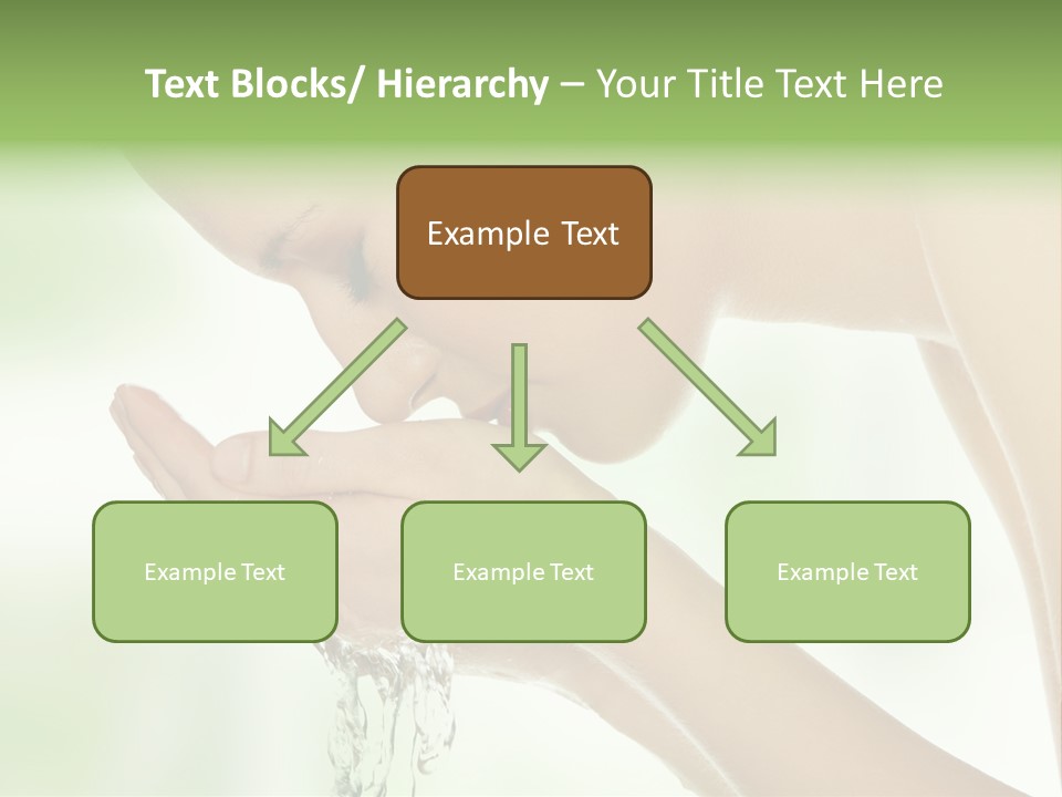 Healthy One Water PowerPoint Template