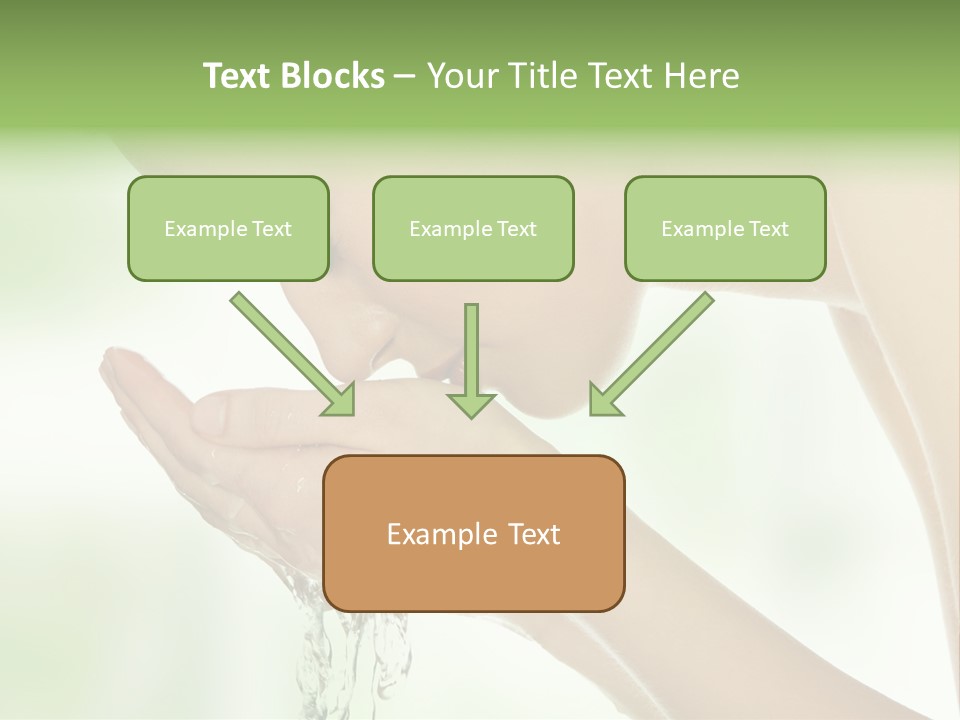 Healthy One Water PowerPoint Template