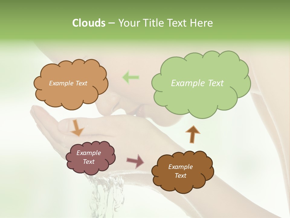 Healthy One Water PowerPoint Template