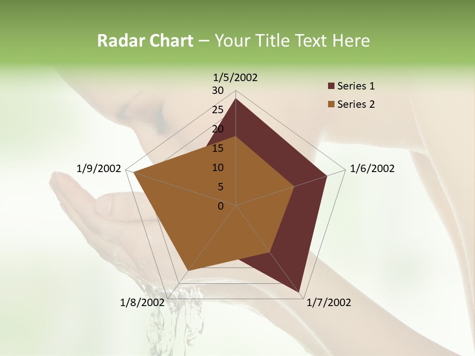 Healthy One Water PowerPoint Template