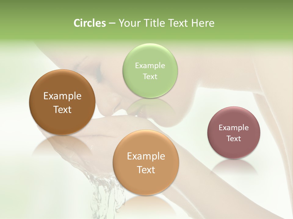 Healthy One Water PowerPoint Template