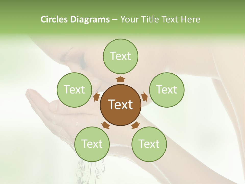 Healthy One Water PowerPoint Template