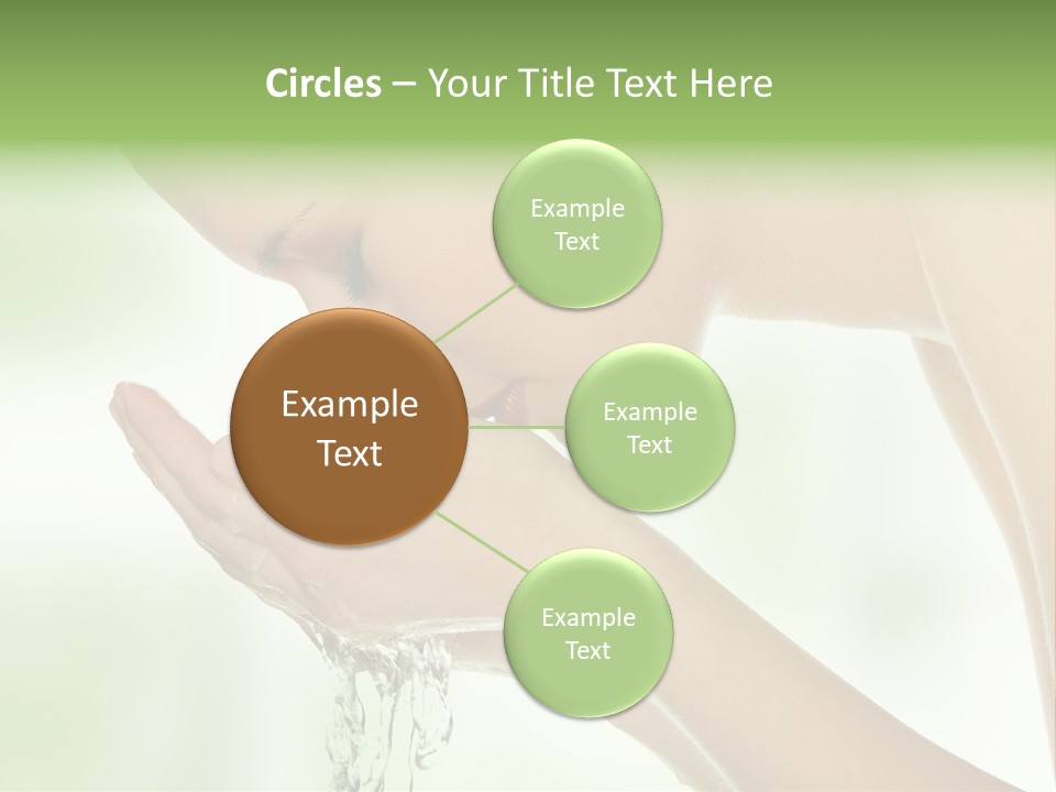 Healthy One Water PowerPoint Template