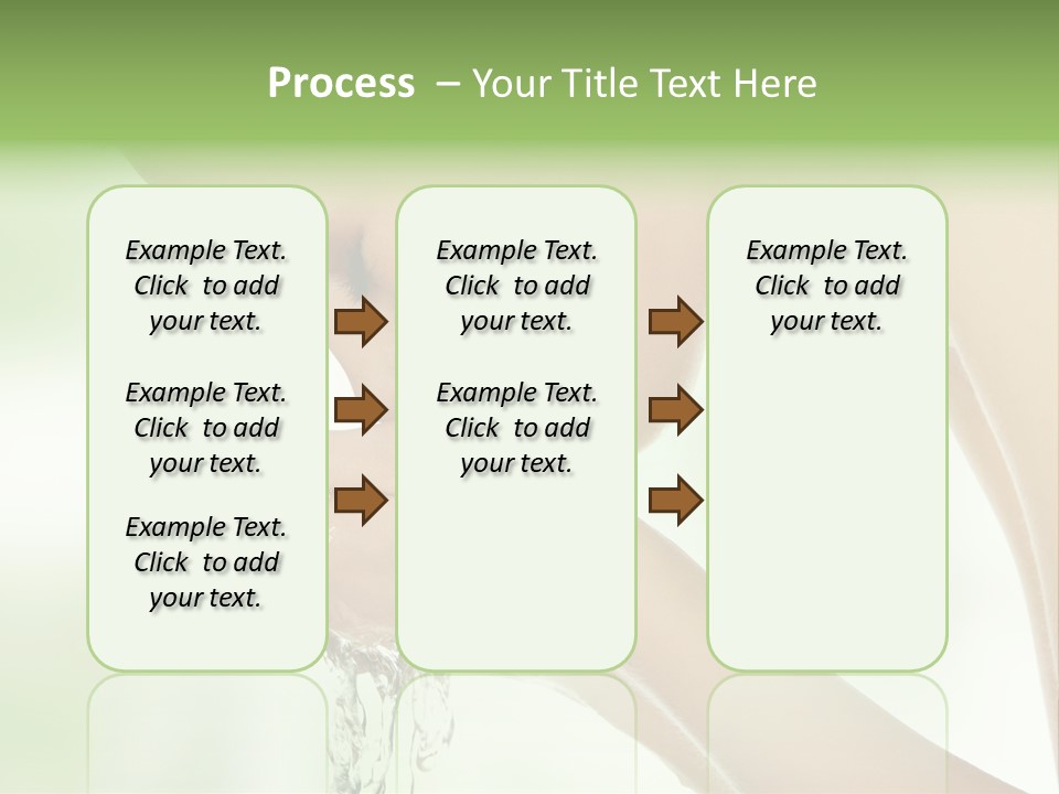 Healthy One Water PowerPoint Template