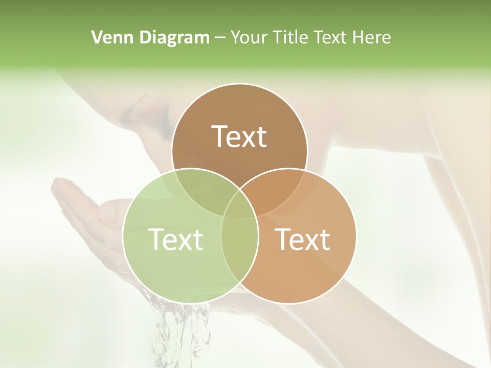 Healthy One Water PowerPoint Template