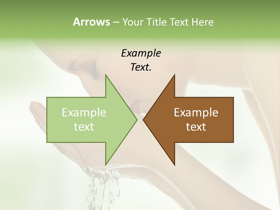 Healthy One Water PowerPoint Template