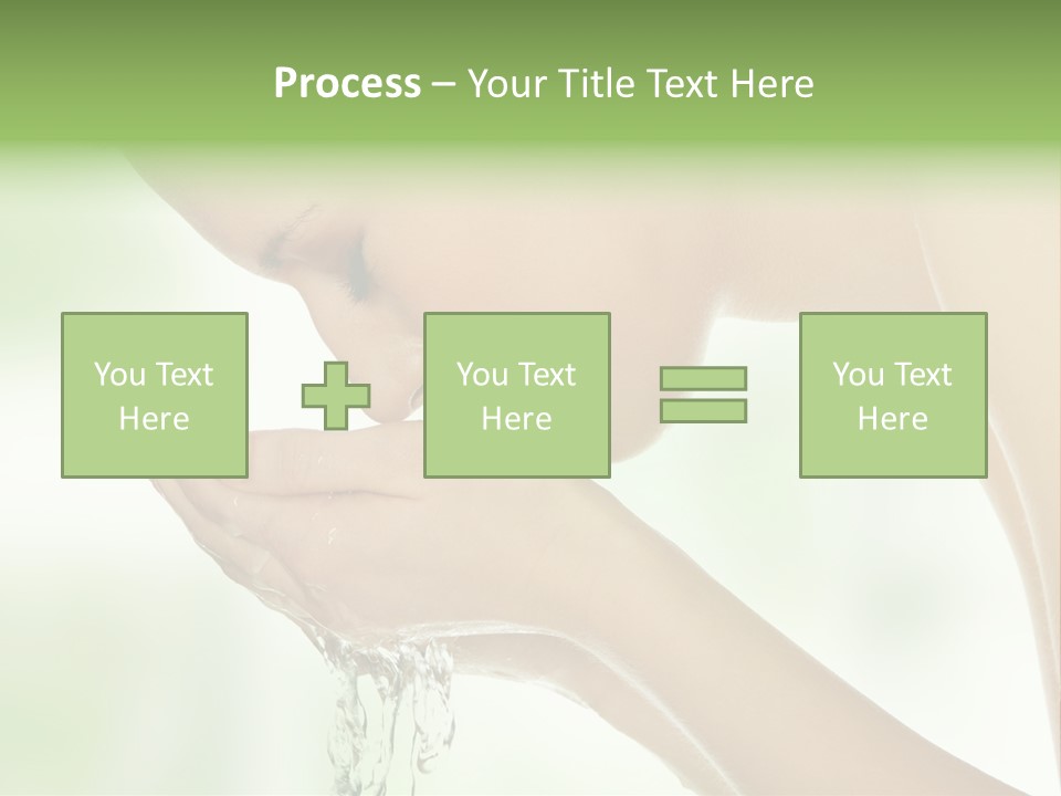 Healthy One Water PowerPoint Template
