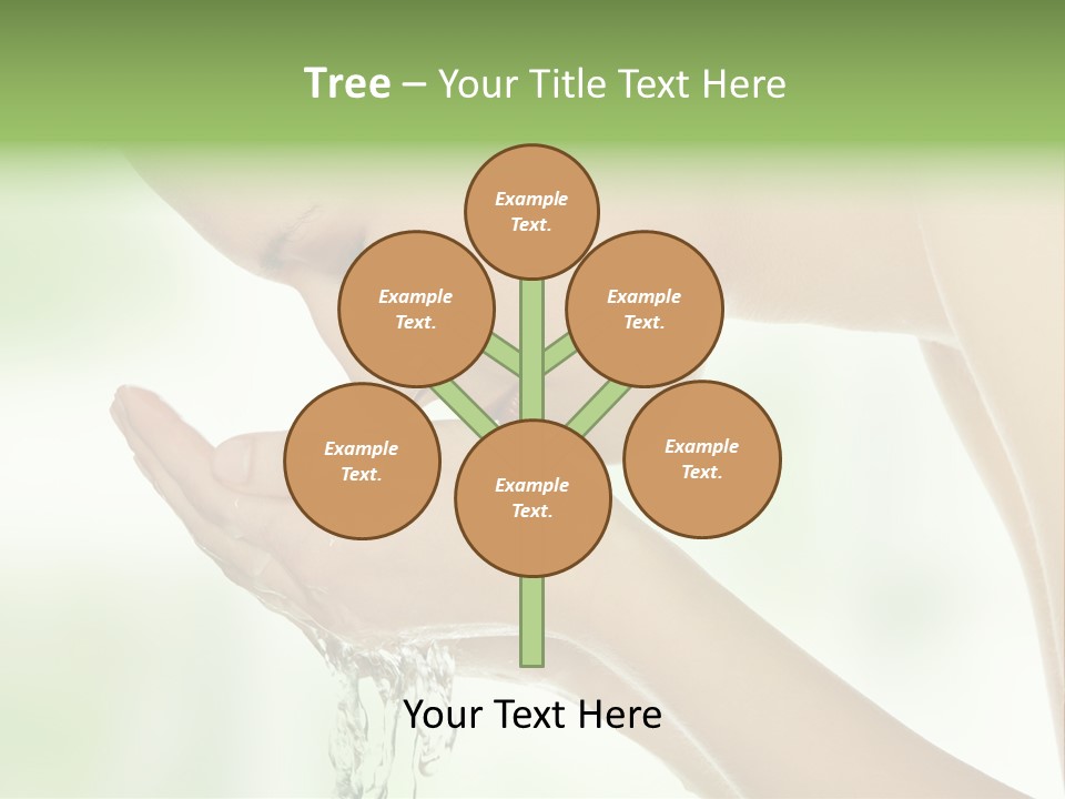 Healthy One Water PowerPoint Template