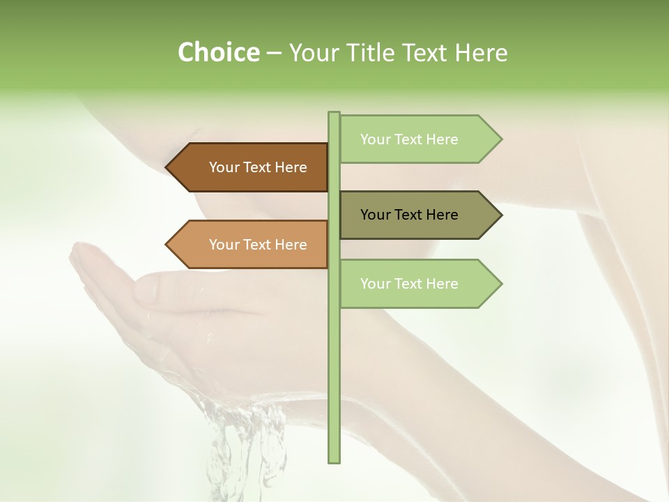 Healthy One Water PowerPoint Template