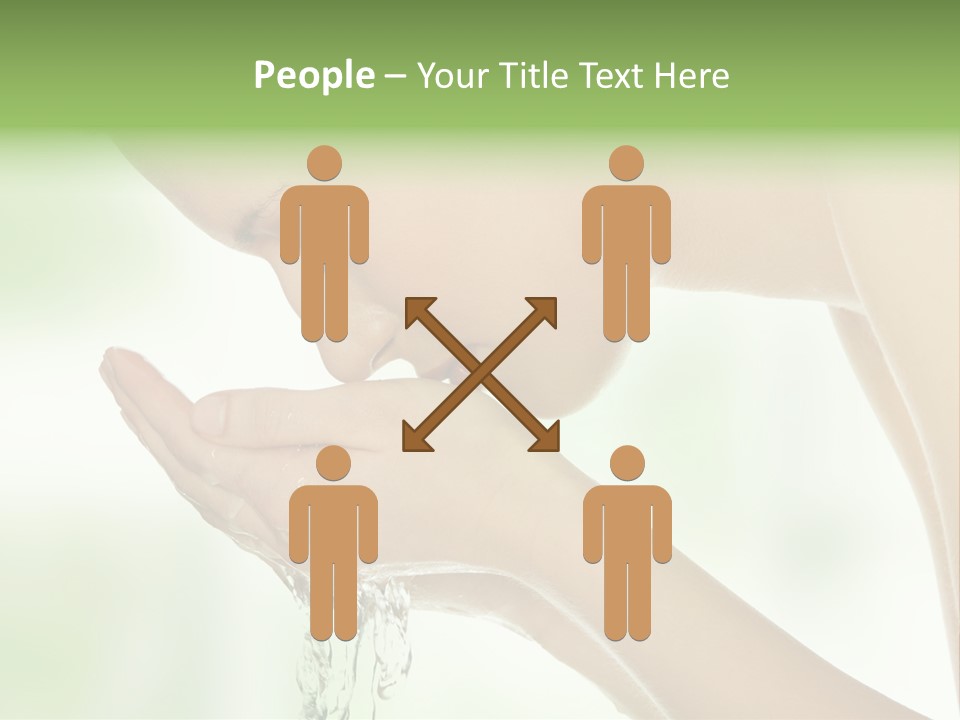 Healthy One Water PowerPoint Template