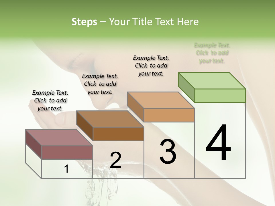 Healthy One Water PowerPoint Template