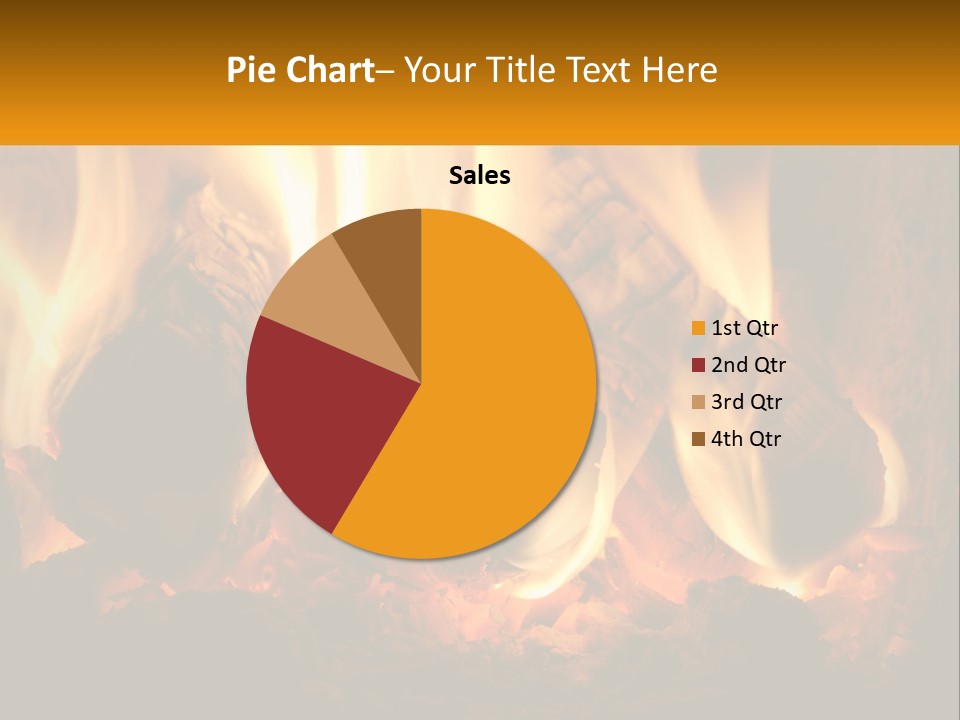 Smolder Hot Glow PowerPoint Template