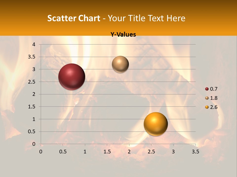 Smolder Hot Glow PowerPoint Template