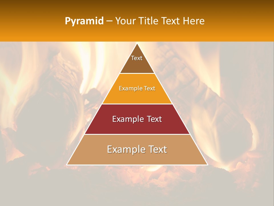 Smolder Hot Glow PowerPoint Template