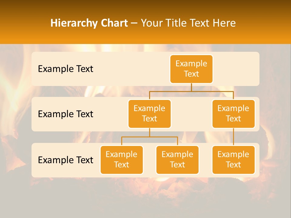 Smolder Hot Glow PowerPoint Template