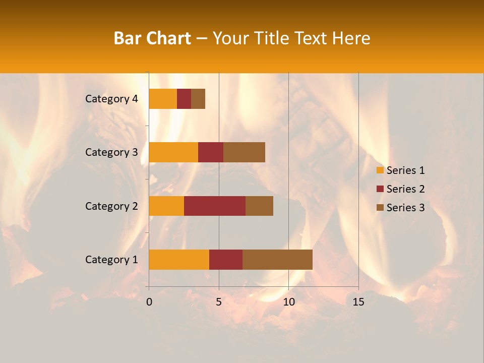 Smolder Hot Glow PowerPoint Template