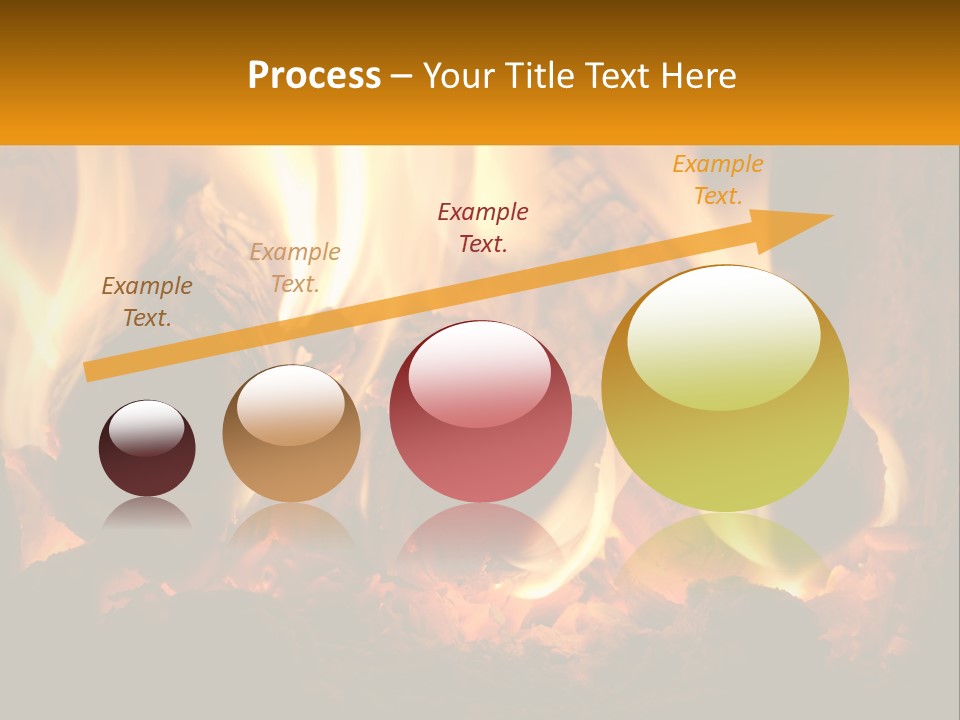 Smolder Hot Glow PowerPoint Template