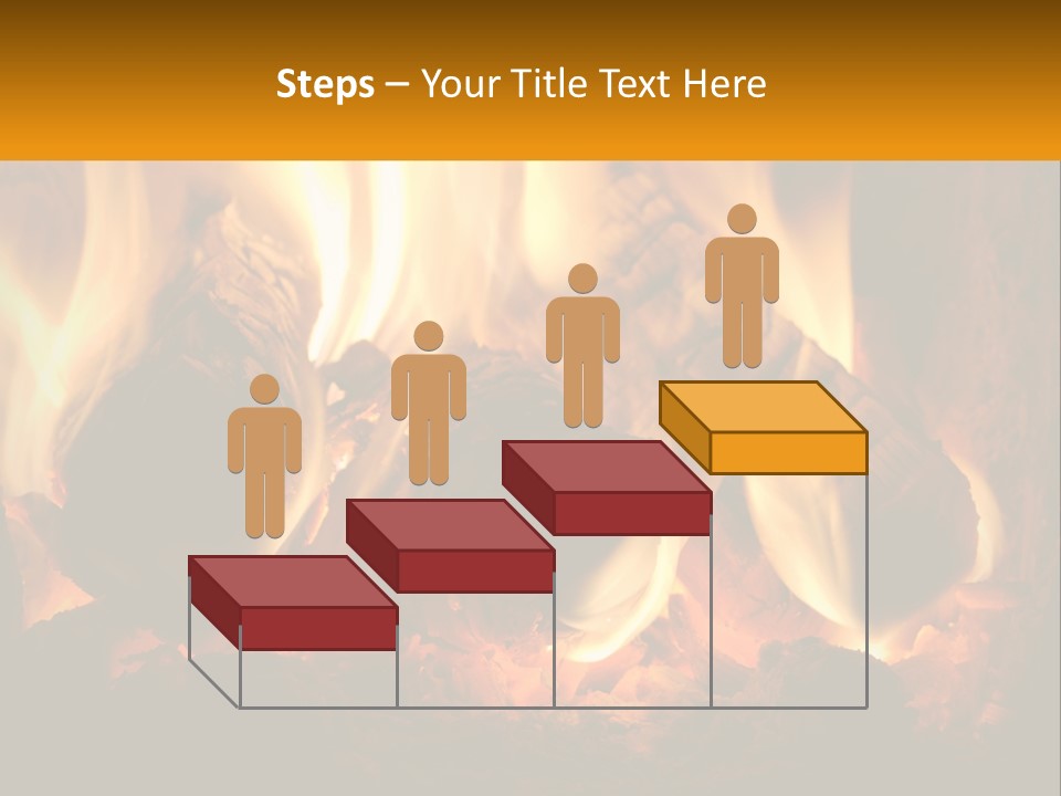 Smolder Hot Glow PowerPoint Template