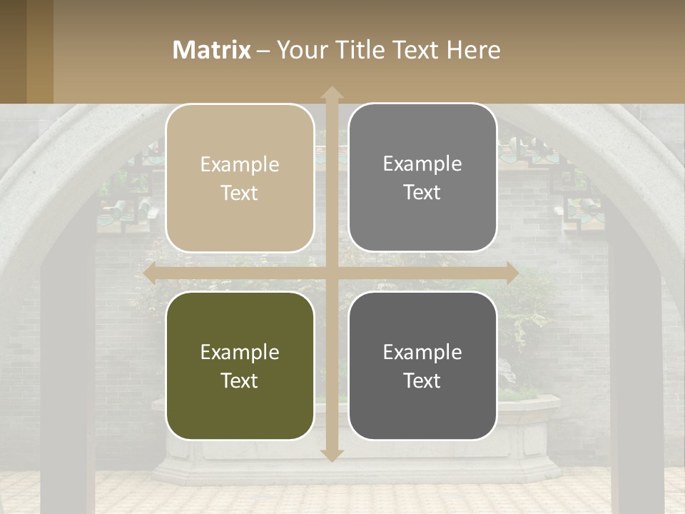 Peaceful Old Calm PowerPoint Template