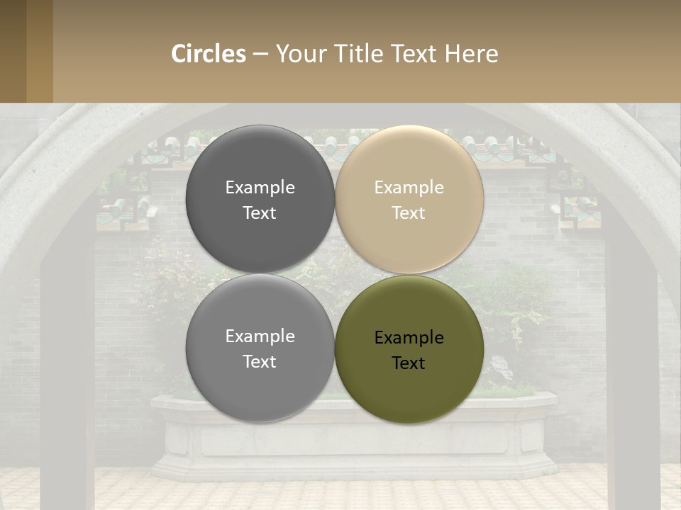 Peaceful Old Calm PowerPoint Template