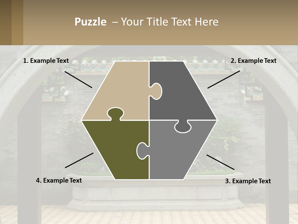 Peaceful Old Calm PowerPoint Template