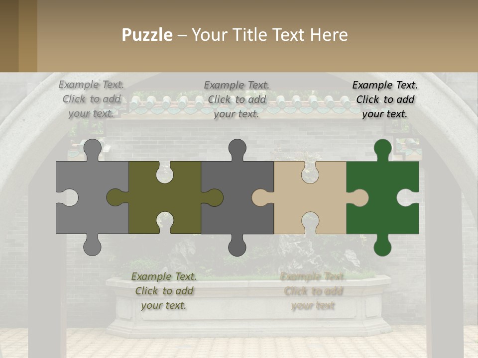 Peaceful Old Calm PowerPoint Template