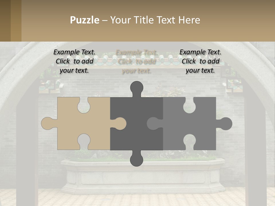 Peaceful Old Calm PowerPoint Template