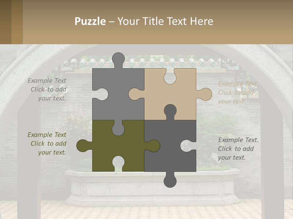 Peaceful Old Calm PowerPoint Template