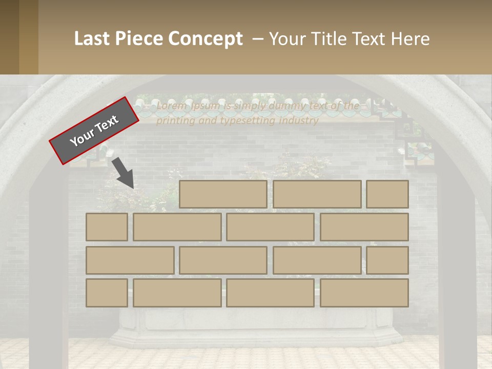 Peaceful Old Calm PowerPoint Template
