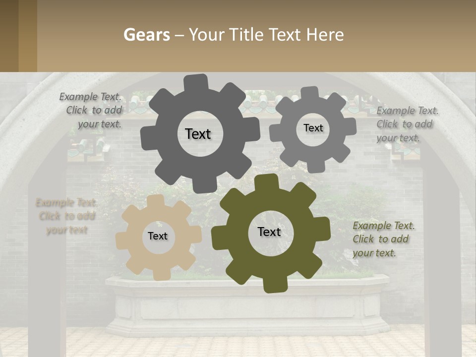 Peaceful Old Calm PowerPoint Template