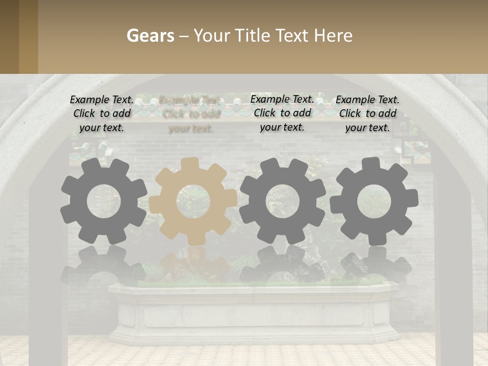 Peaceful Old Calm PowerPoint Template