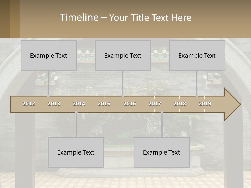 Peaceful Old Calm PowerPoint Template