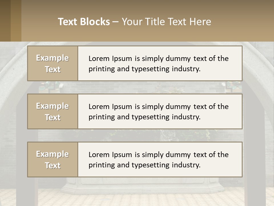 Peaceful Old Calm PowerPoint Template