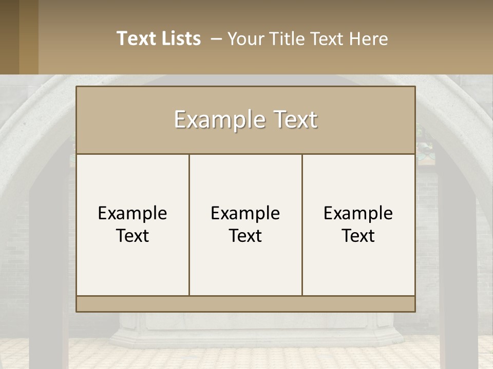 Peaceful Old Calm PowerPoint Template