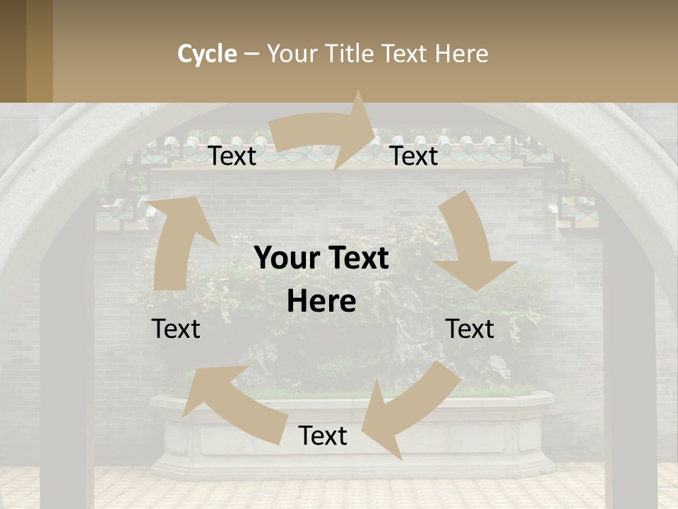 Peaceful Old Calm PowerPoint Template