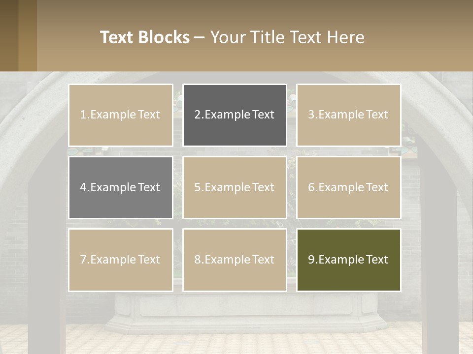 Peaceful Old Calm PowerPoint Template