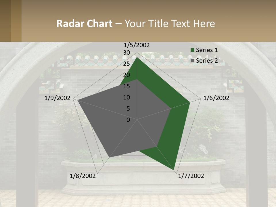 Peaceful Old Calm PowerPoint Template
