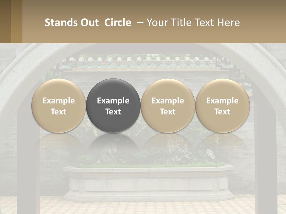 Peaceful Old Calm PowerPoint Template