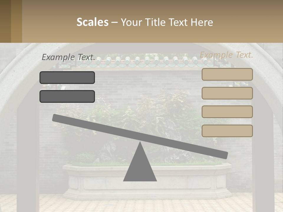 Peaceful Old Calm PowerPoint Template