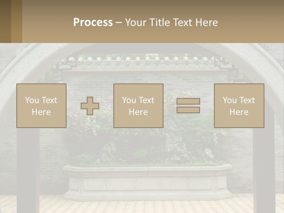 Peaceful Old Calm PowerPoint Template