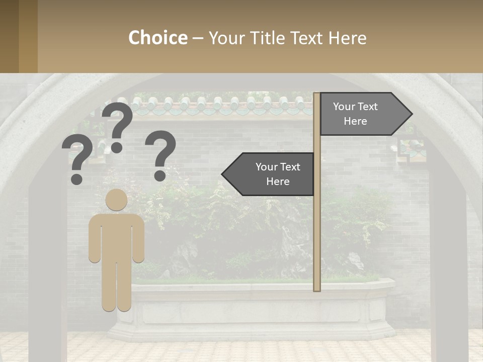 Peaceful Old Calm PowerPoint Template