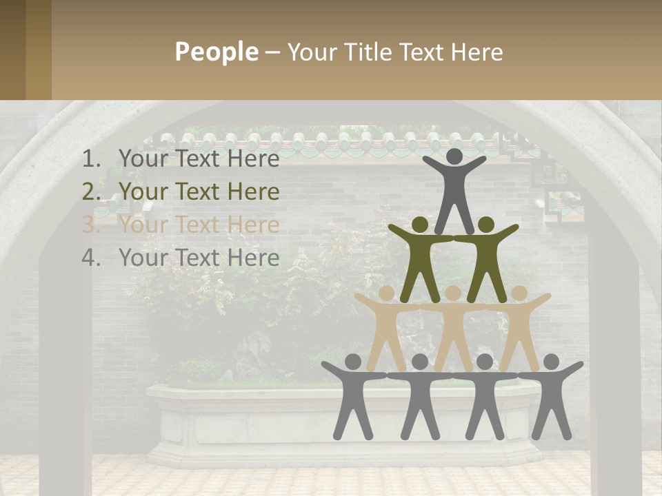 Peaceful Old Calm PowerPoint Template