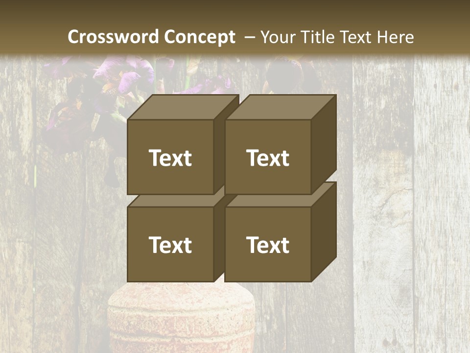 Stem Still Life Nature PowerPoint Template