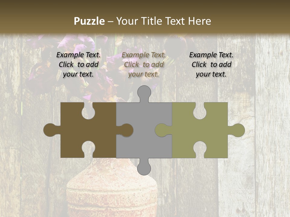 Stem Still Life Nature PowerPoint Template