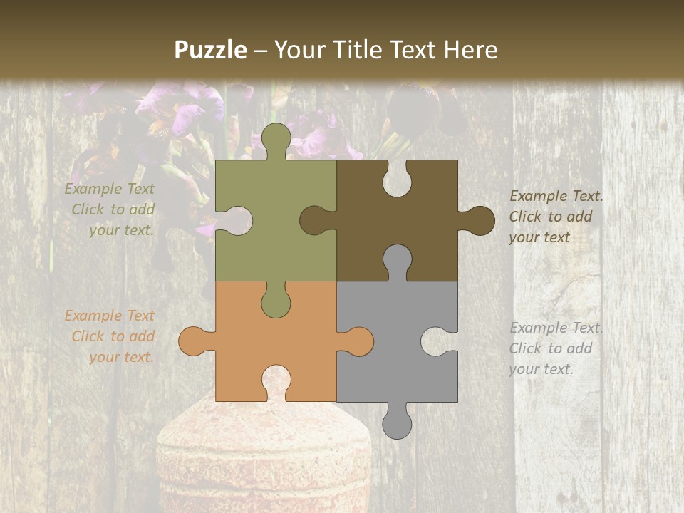 Stem Still Life Nature PowerPoint Template