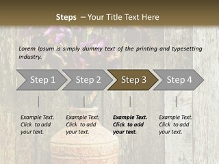 Stem Still Life Nature PowerPoint Template