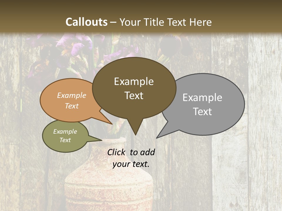 Stem Still Life Nature PowerPoint Template
