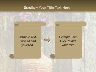 Stem Still Life Nature PowerPoint Template