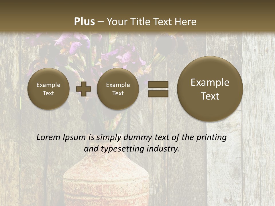 Stem Still Life Nature PowerPoint Template
