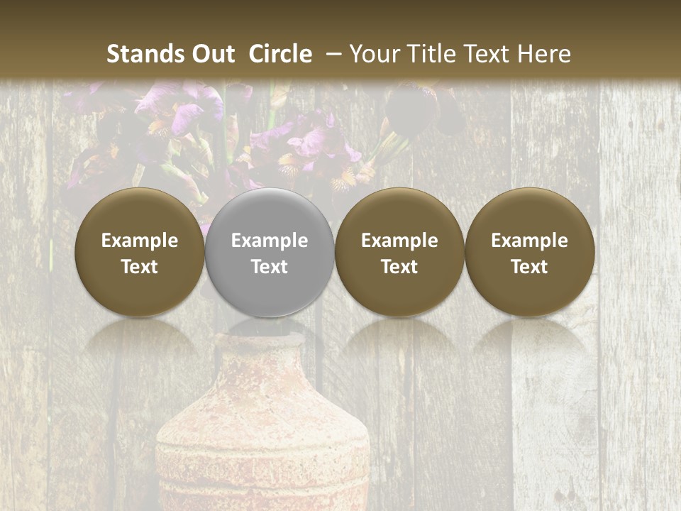 Stem Still Life Nature PowerPoint Template